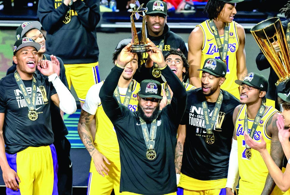 Lakers, campeones de Copa NBA; LeBron MVP