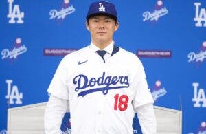 Yamamoto: “Estoy emocionado de ser un Dodger”