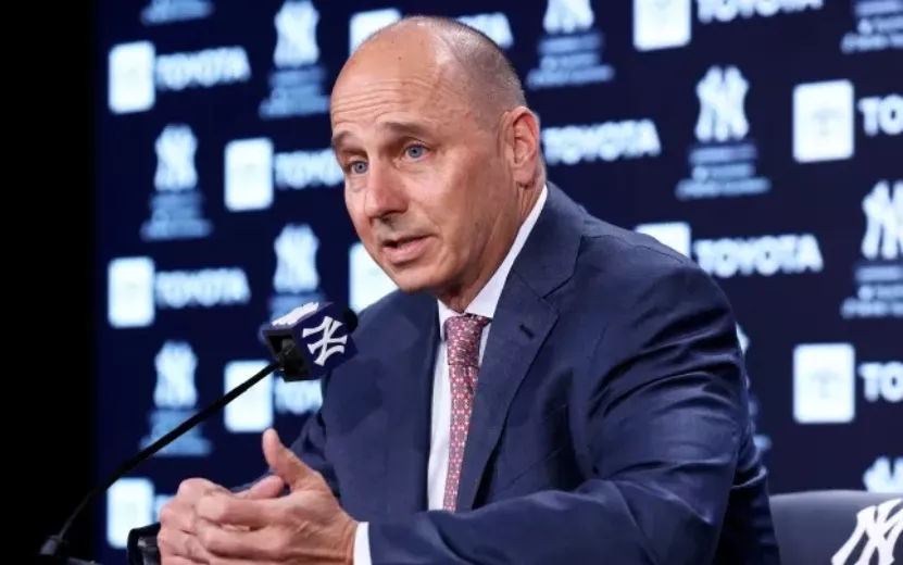 Brian Cashman, gerente general de los Yankees
