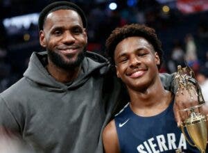 LeBron: “Ver jugar a Bronny me llegó”