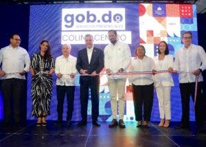 Gobierno inaugura un punto GOB  en Villa Mella