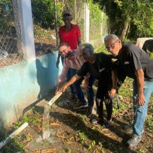 COSALUP inaugura acueducto comunitario con en Bajabonico Arriba, Puerto Plata