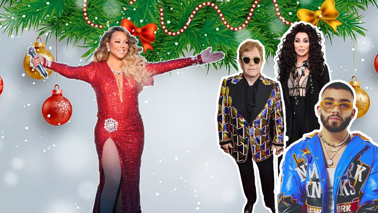 Cher, Elton John y Manuel Turizo compiten con Mariah Carey por la corona de esta Navidad