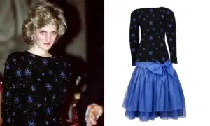 Vestido de Lady Di rompe récord en subasta millonaria