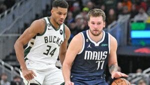 Antetokounmpo y Doncic, jugadores de la semana en la NBA