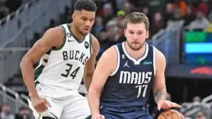 Antetokounmpo y Doncic, jugadores de la semana en la NBA