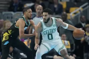 Indiana elimina a Celtics en gran noche para Haliburton en la Copa NBA