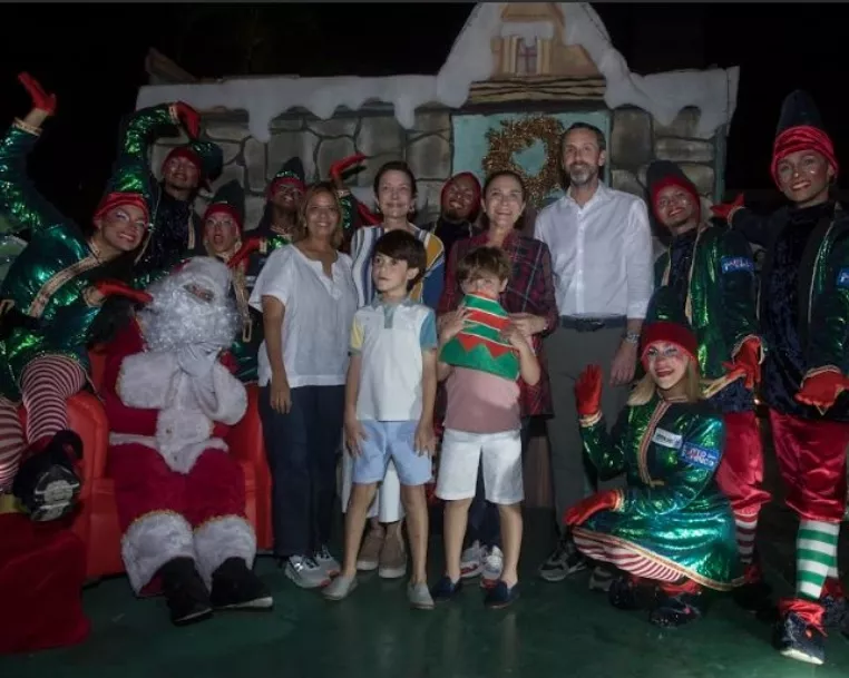 Villa Navidad se inaugura en el parque La Lira