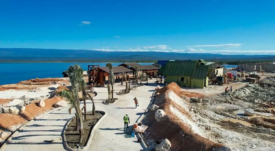 Puerto de Cabo Rojo en Pedernales en fase final de construcción de su primera etapa