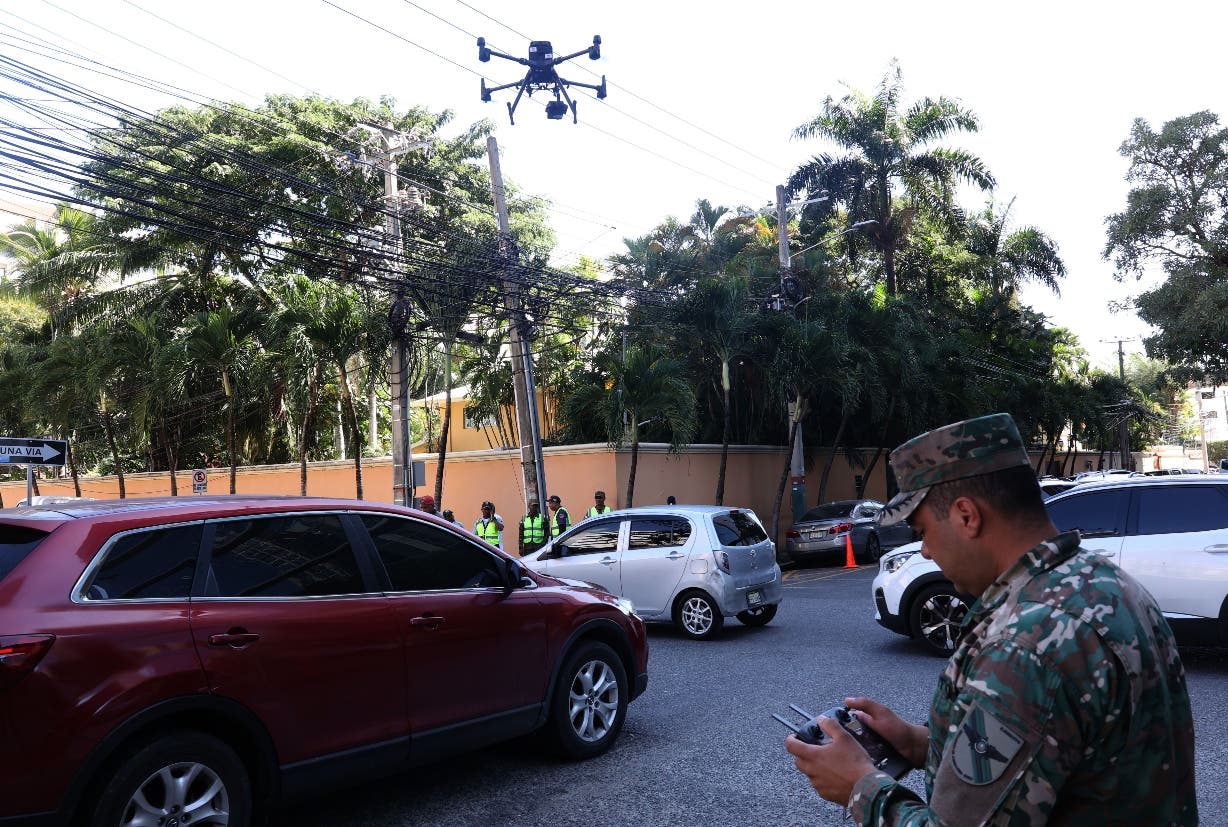 Vía drones el Intrant busca mejora caos vial