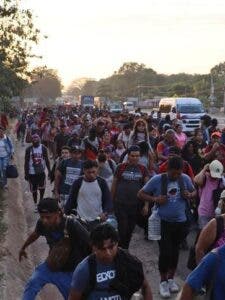 La primera caravana del año sale del sur de México