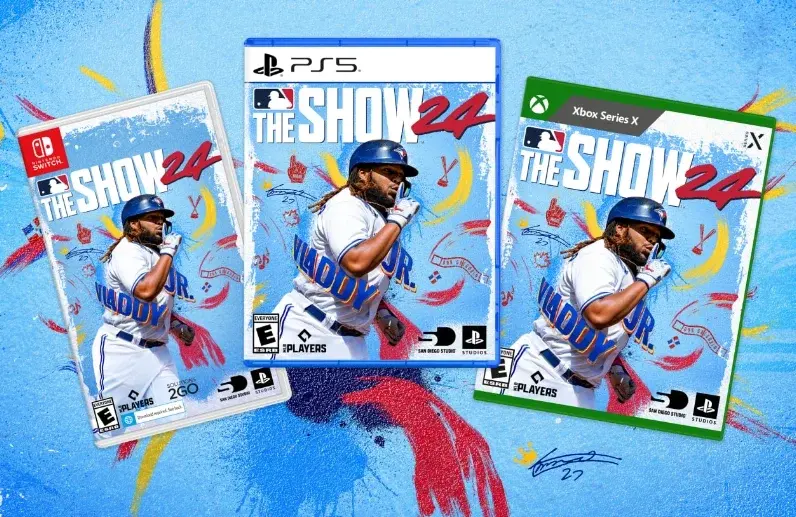 Vlad Jr. está en la portada videojuego MLB The Show 24