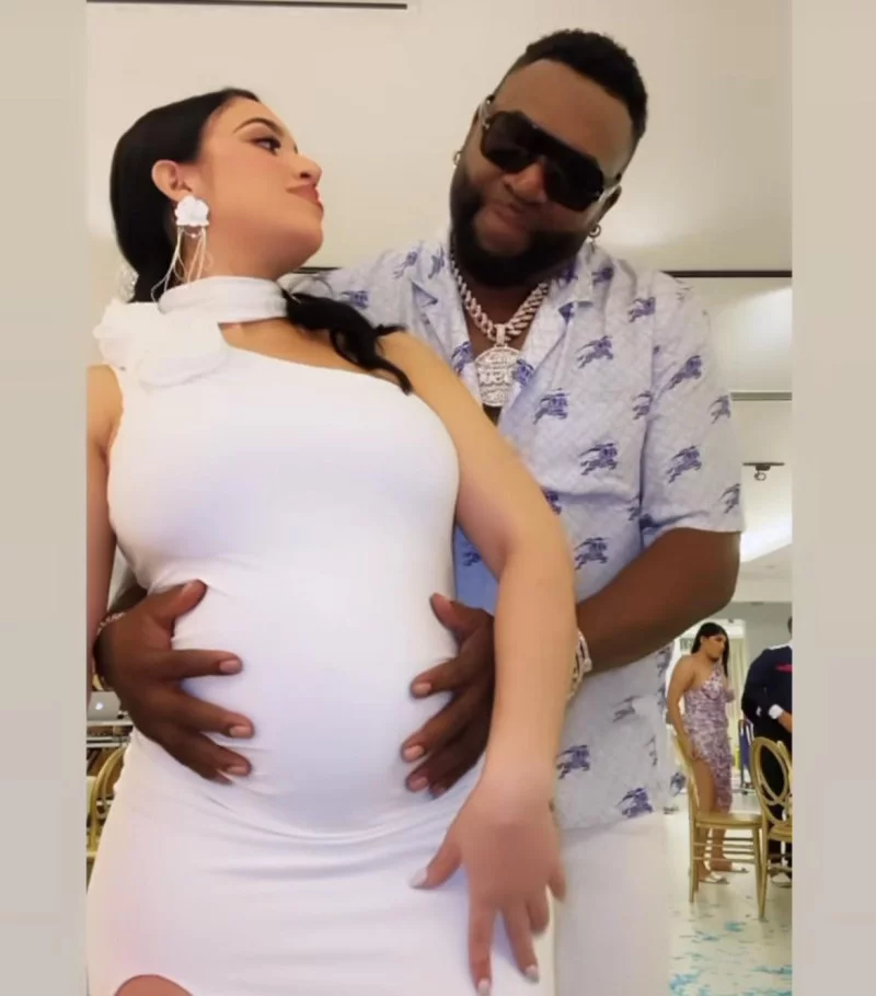 David Ortiz y Yeribel confirman que serán padres