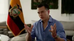 Entrevista exclusiva de la BBC a Daniel Noboa, presidente de Ecuador: «Luchamos todos los días para no convertirnos en un narco-Estado»