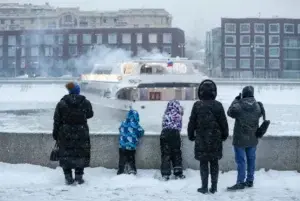 El temporal de lluvias pone en alerta a Italia y el frío polar llega a Moscú