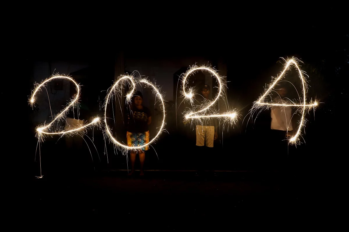 El mundo celebra la llegada del nuevo año, pero las guerras ensombrecen 2024