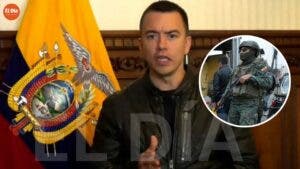 El presidente Noboa declara “conflicto armado interno” en Ecuador y pide acción militar