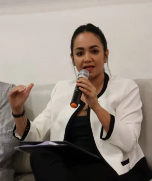 Faride Raful, ministra de Interior y Policía. Fuente externa