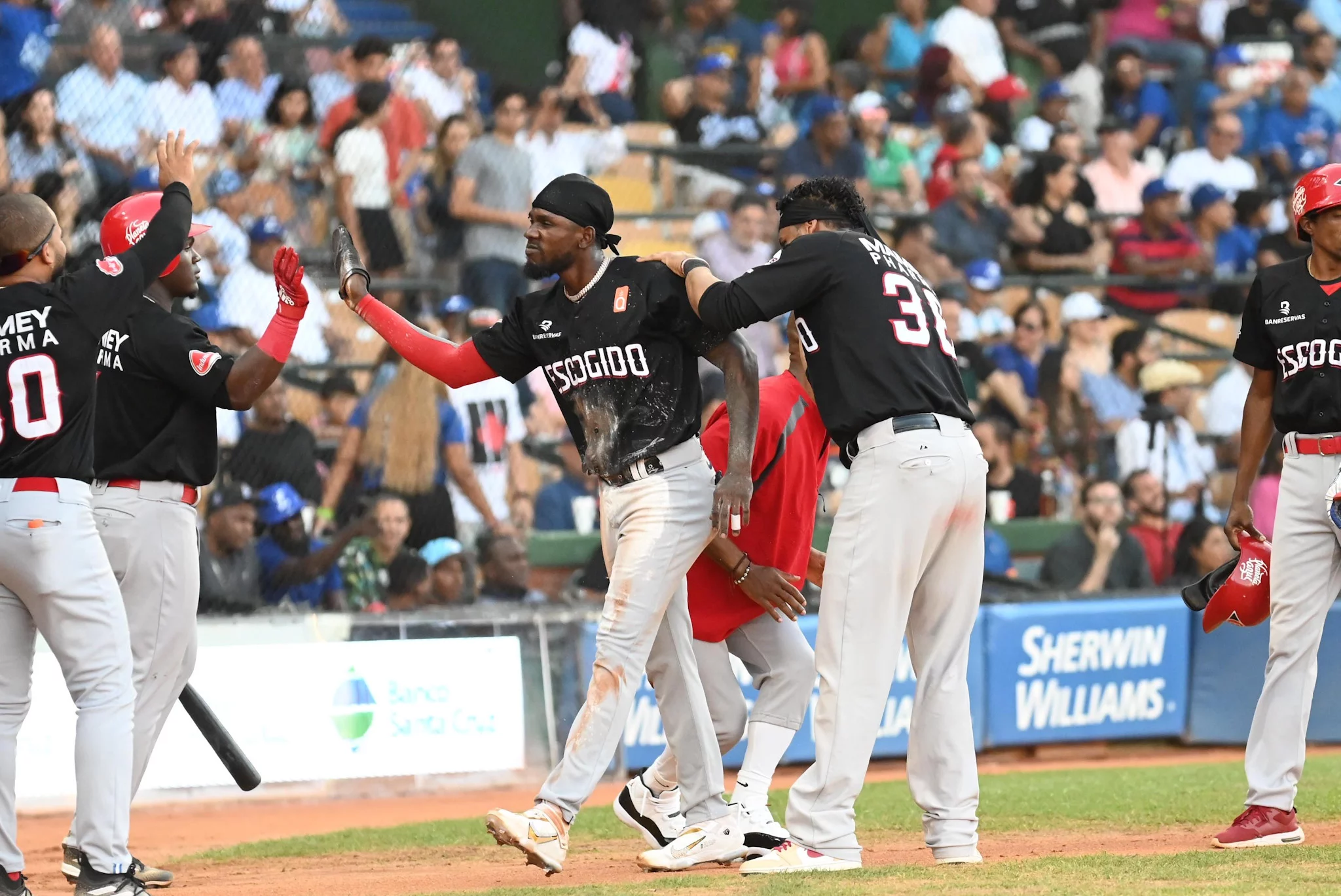 Escogido se acerca al segundo lugar con victoria a palos sobre Licey