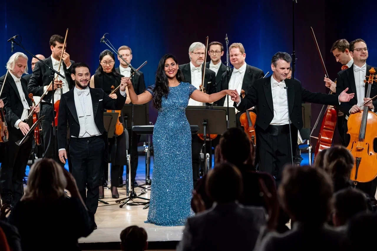 Luis Luque (tenor), Nathalie Peña-Comas y Harald Krumpöck (director)