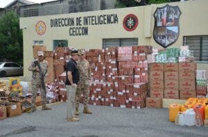 Cesfront entrega mercancías incautadas en la frontera