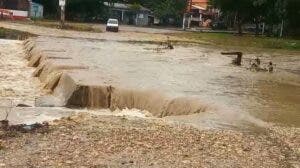 Lluvias causan inundaciones en Puerto Plata