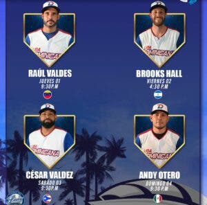 Licey anuncia rotación para primeros 4 partidos Serie del Caribe