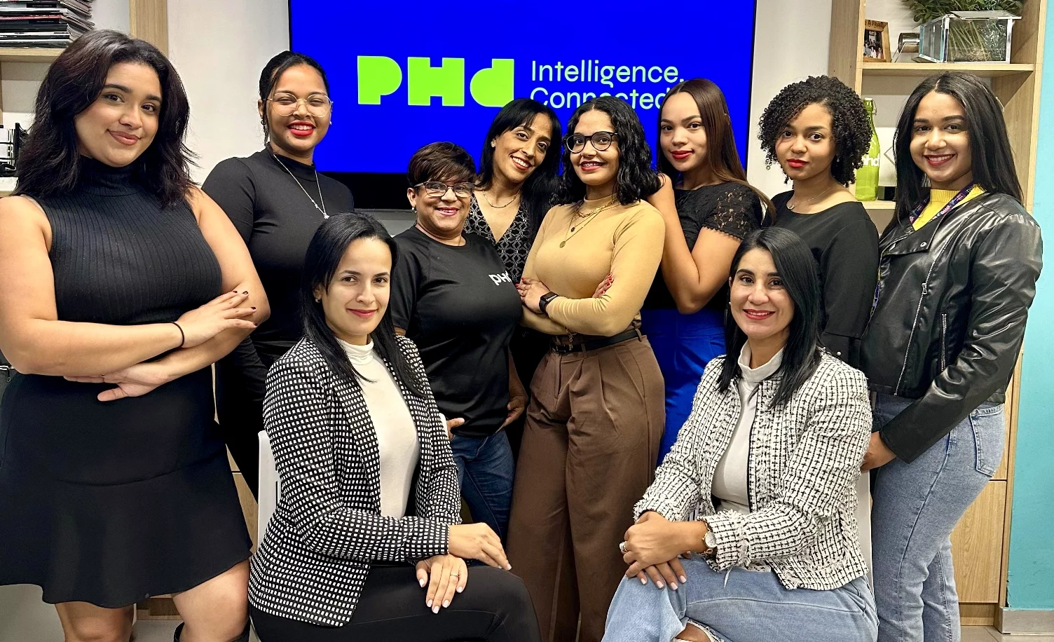 El equipo de la agencia PHD Dominicana. El equipo de la agencia PHD Dominicana.
