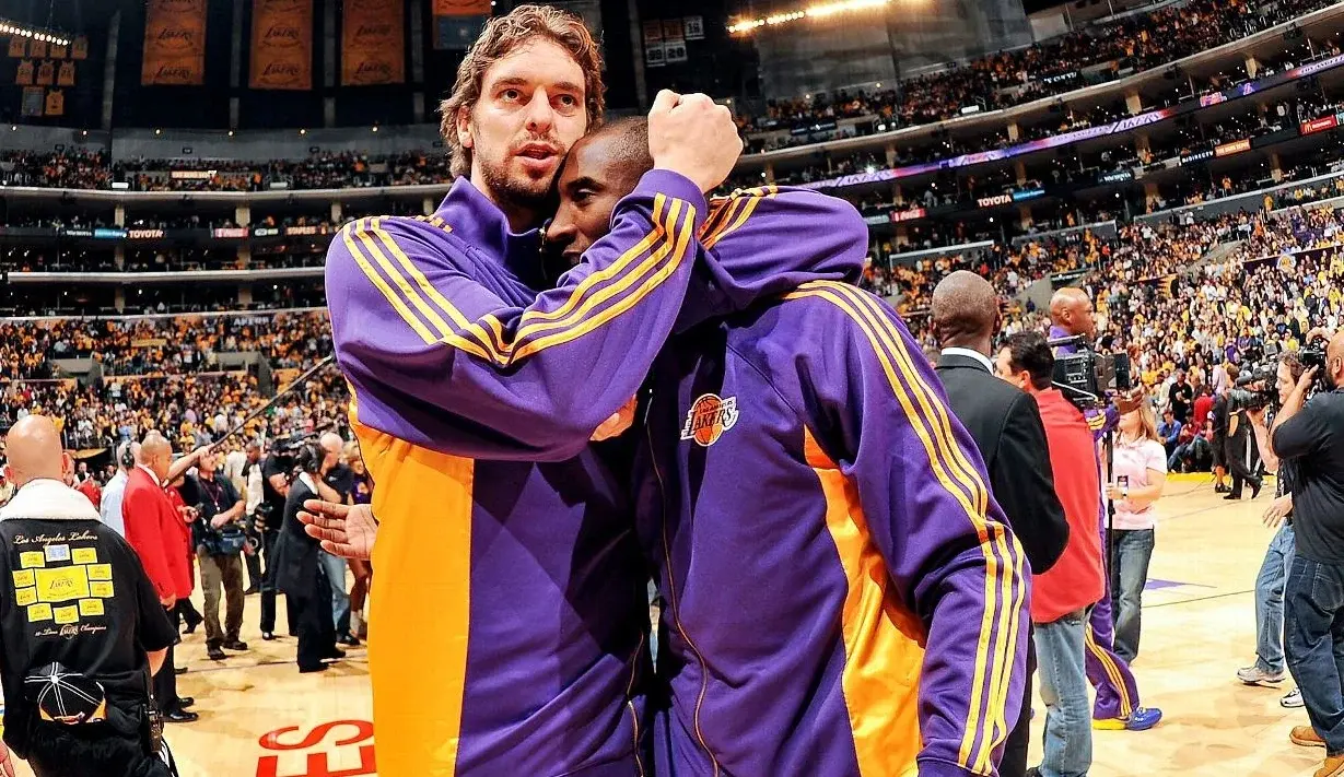 Kobe influyó en  la gran transformación de Gasol