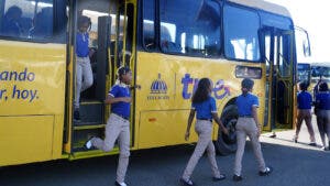 Transporte Escolar ha realizado 4,093,820 de traslados de estudiantes