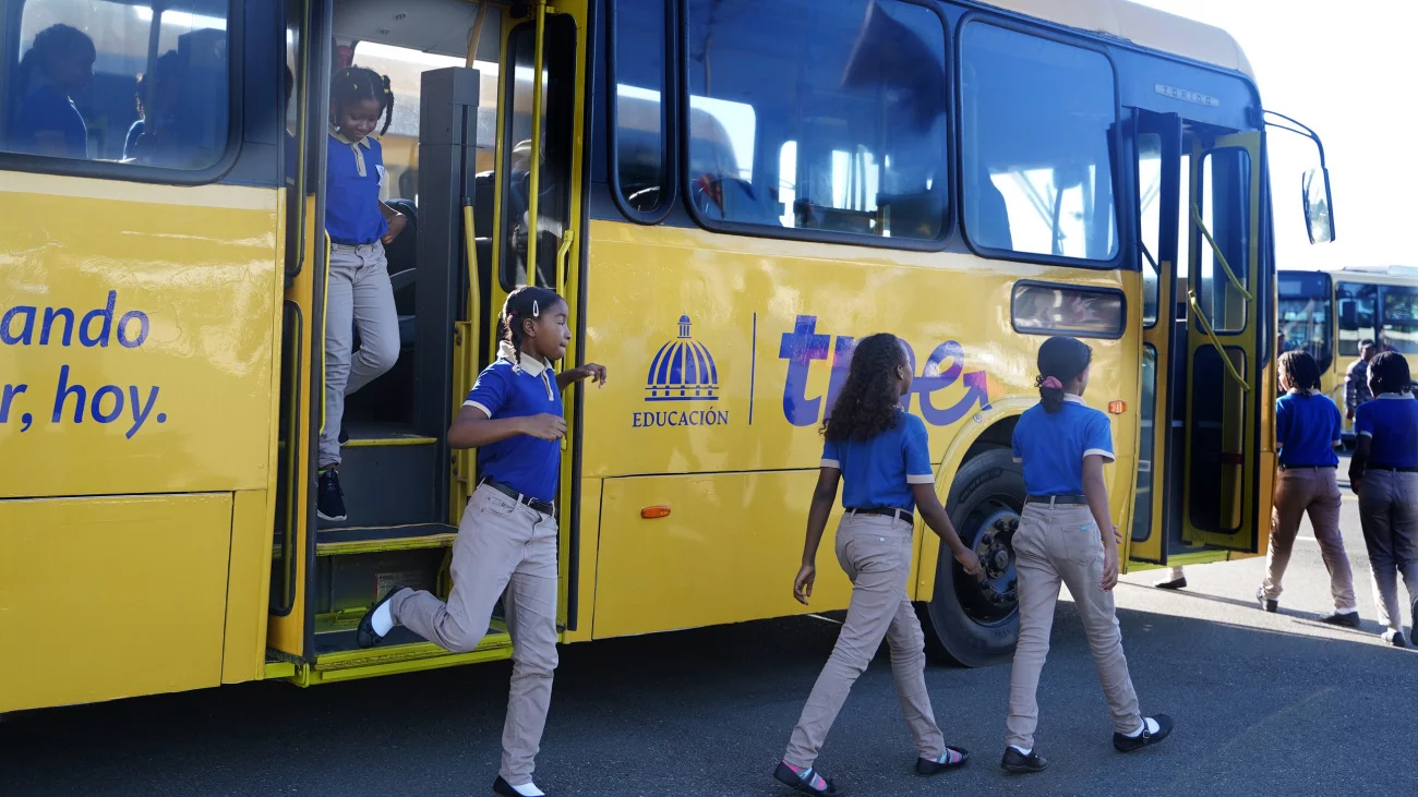 Transporte Escolar ha realizado 4,093,820 de traslados de estudiantes