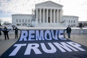 Arranca audiencia del Supremo donde se dirime inhabilitación electoral de Trump