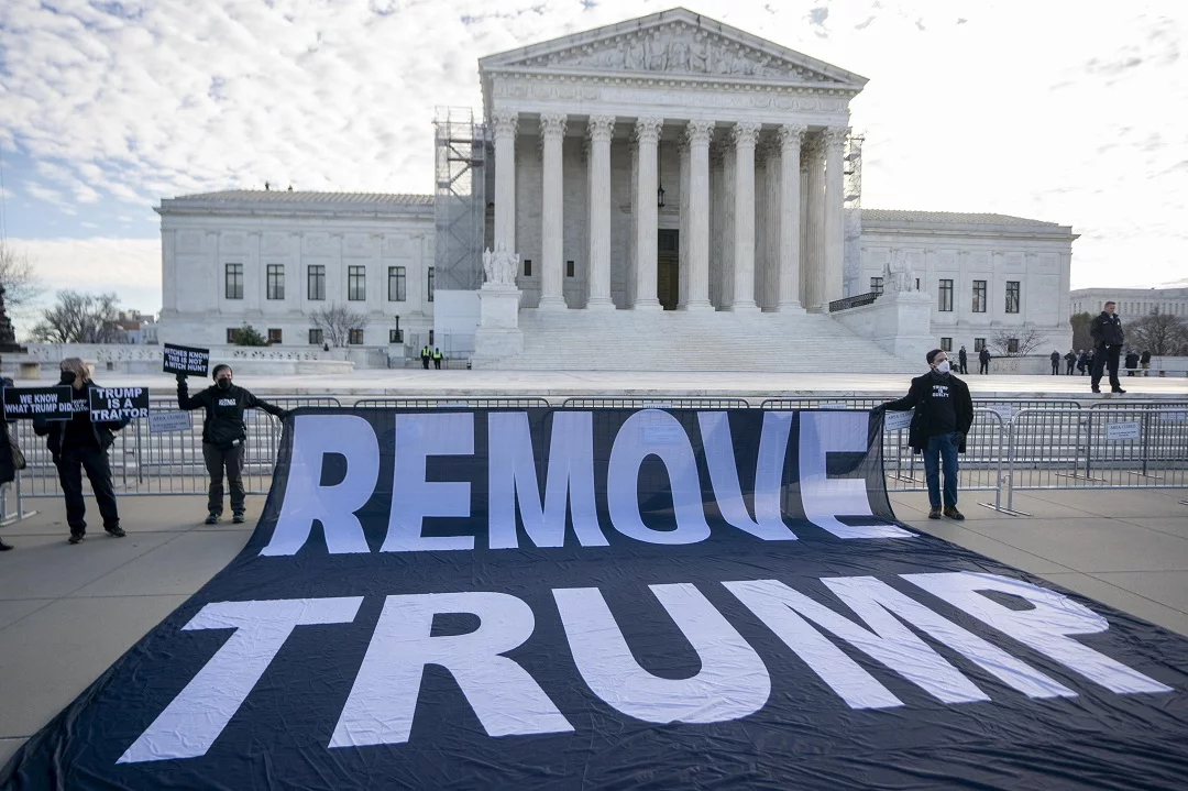 Arranca audiencia del Supremo donde se dirime inhabilitación electoral de Trump