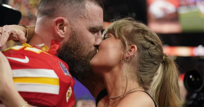 Taylor Swift y Travis Kelce reinan en el Super Bowl      