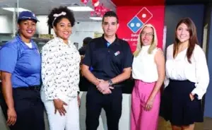 Domino’s celebra los 28 años tienda de la Venezuela