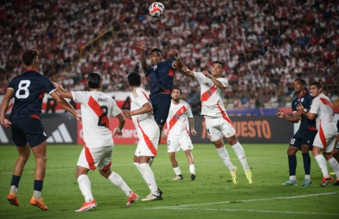 Equipo fútbol RD es superado por Perú