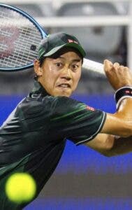 Japonés Nishikori decepciona al caer en Abierto Miami