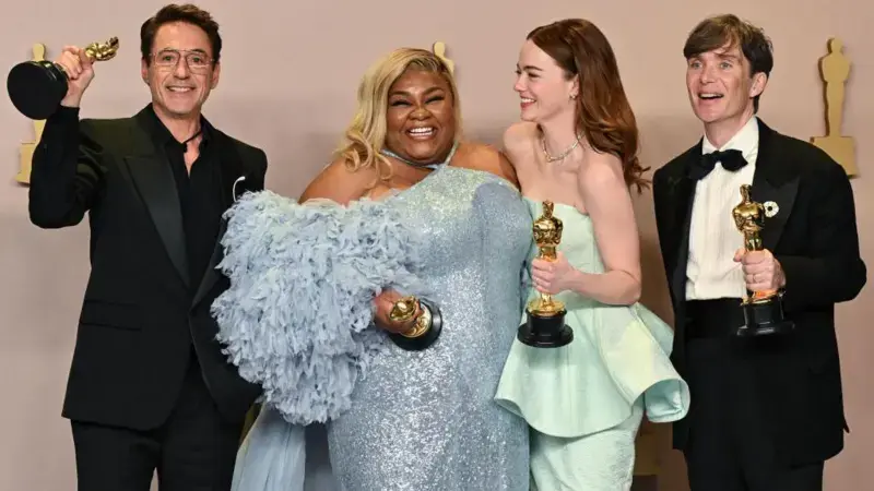 Oscar 2024: estos son los ganadores de los premios de la Academia de Hollywood