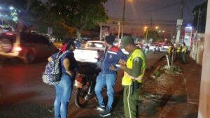 Digesett retiene más de 700 motocicletas en operativo nocturno