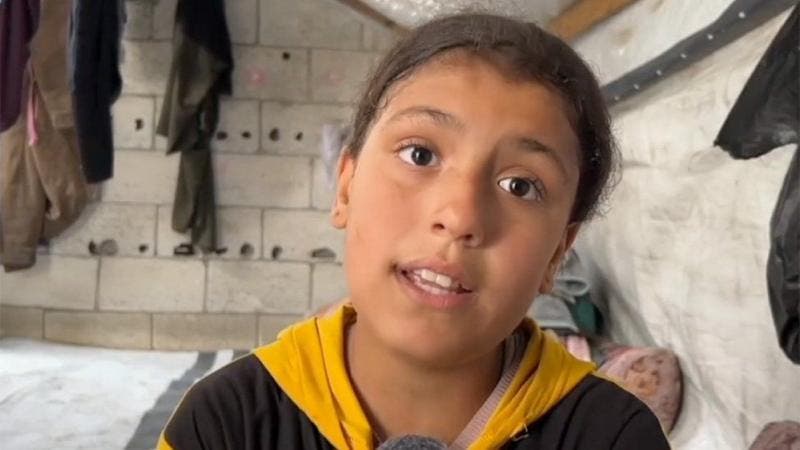 Alma, la niña de 12 años que perdió a su familia en Gaza