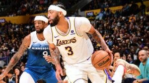 Anthony Davis hace historia en triunfo Lakers sobre Minnesota