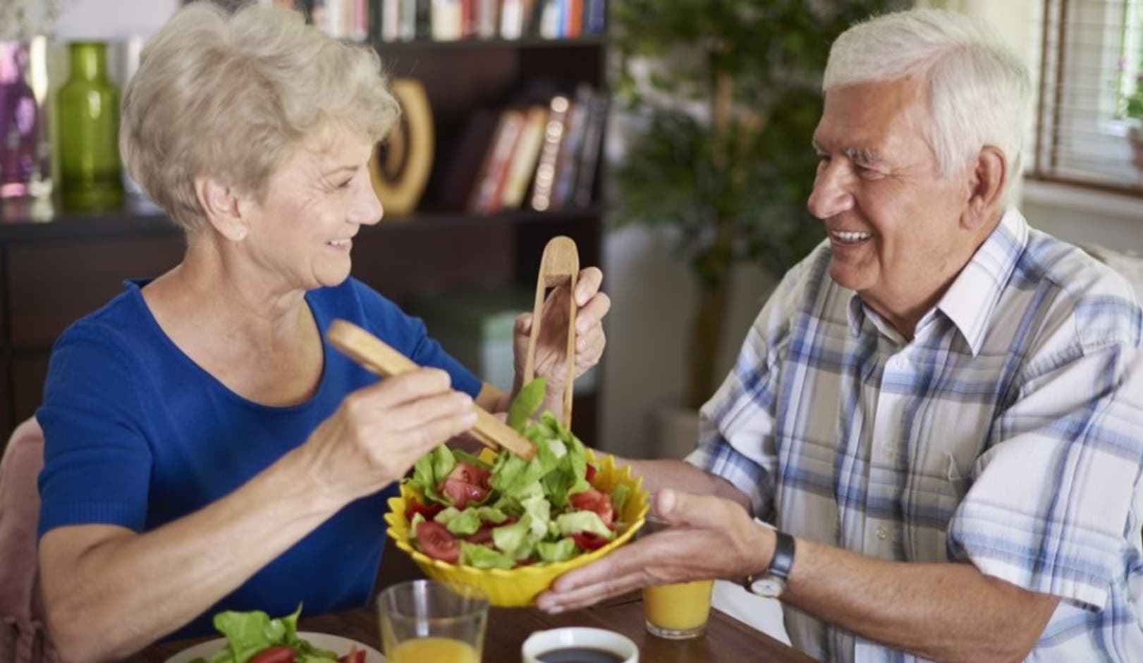 Dieta para lograr salud en los adultos mayores