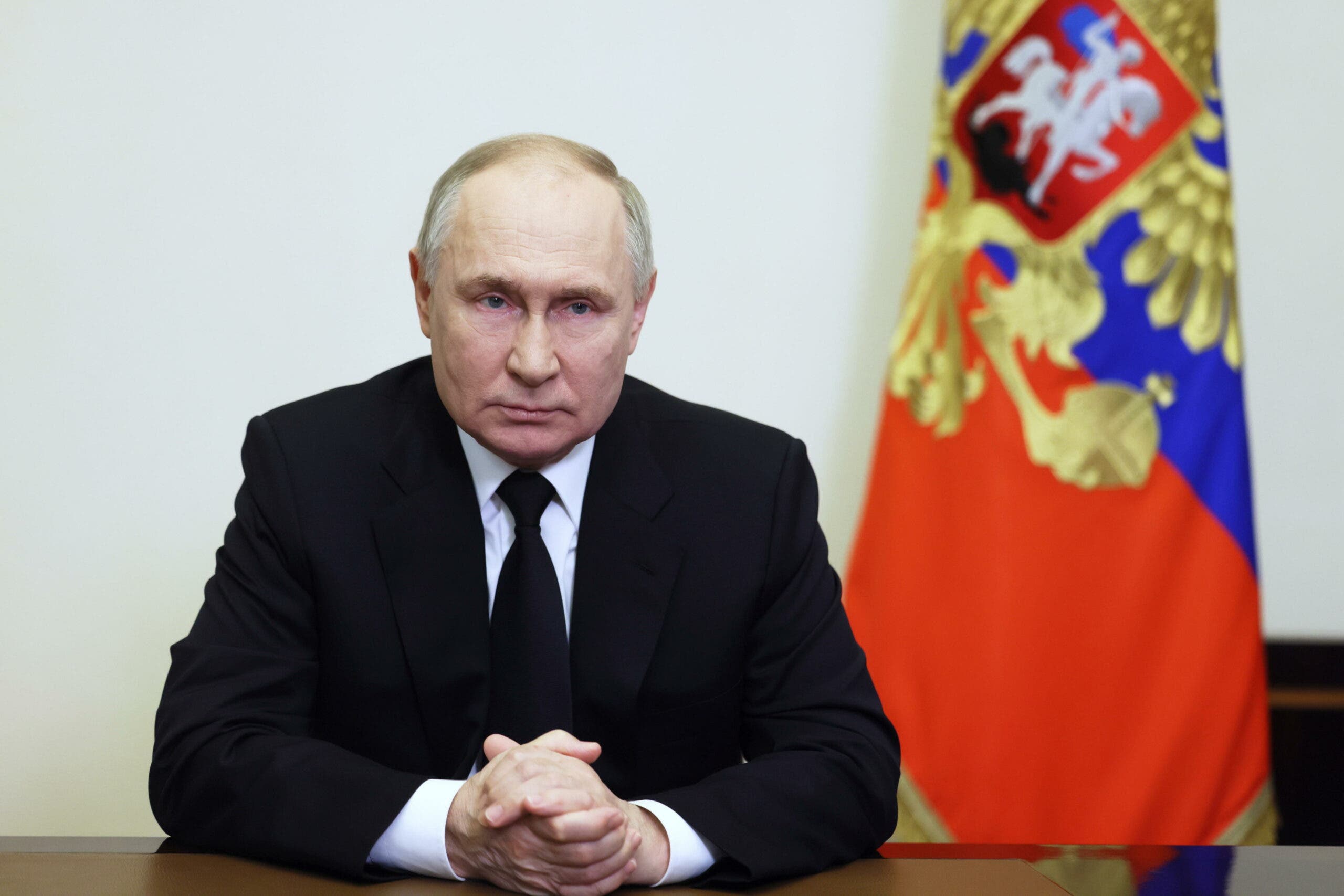 Putin clama venganza contra quienes encargaron el “salvaje” atentado de Moscú