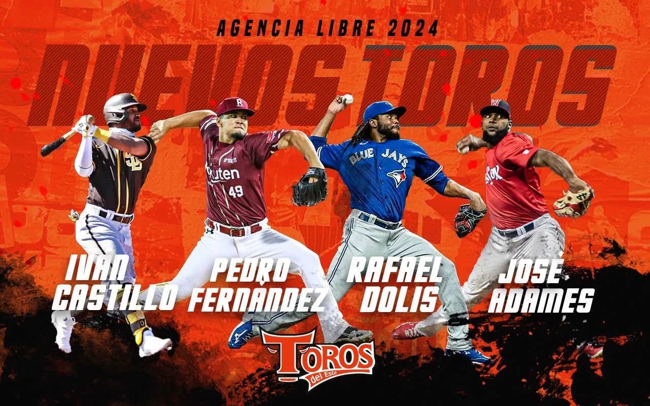 Toros del Este firman a 4 jugadores agentes libres