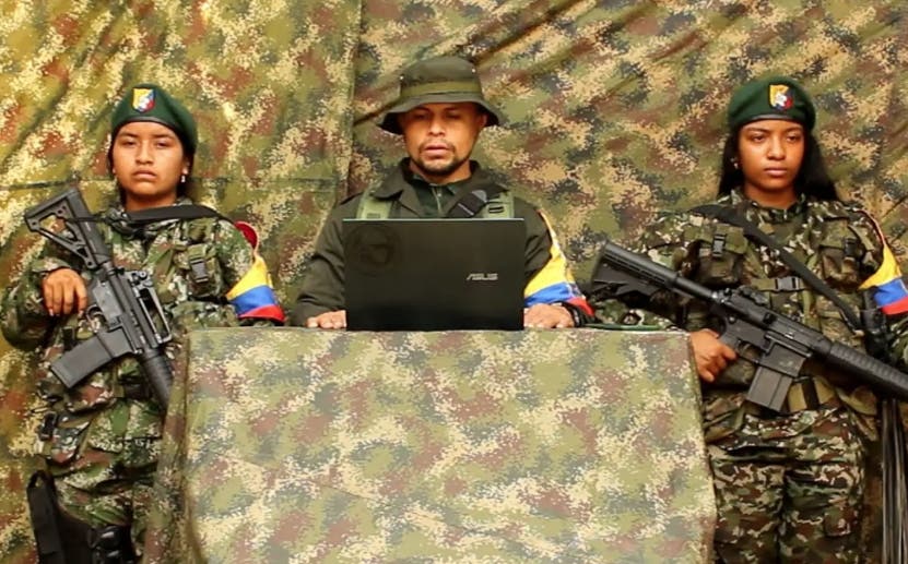 Disidencia FARC pide restablecer cese al fuego