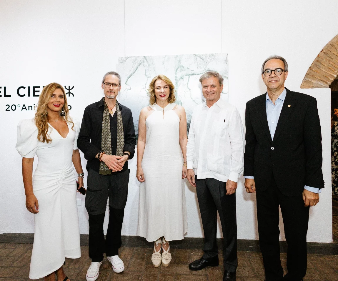 Ailyn García, Cedric Bregnard, Milagros Germán, Renaud Anselin y José Mármol.