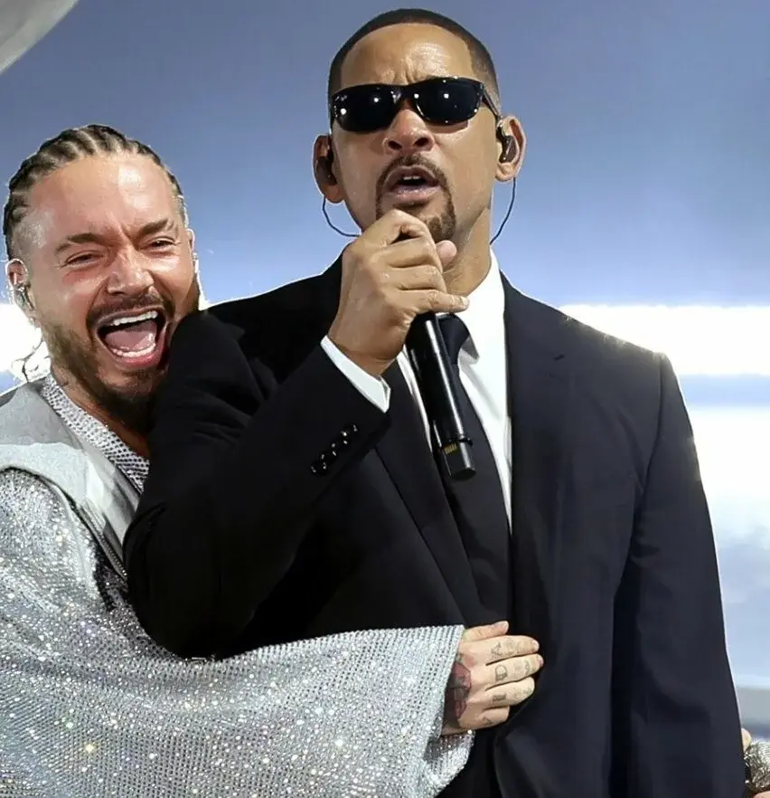 Will Smith dio la sorpresa en Coachella al cantar junto a J.Balvin “Men in Black»