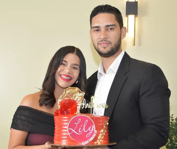 Ilonka Gell y Pedro A. López.