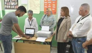 JCE realiza prueba regional cómputo electoral