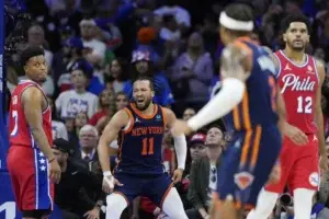 Brunson anota 47 puntos y lidera a los Knicks sobre los Filadelfia